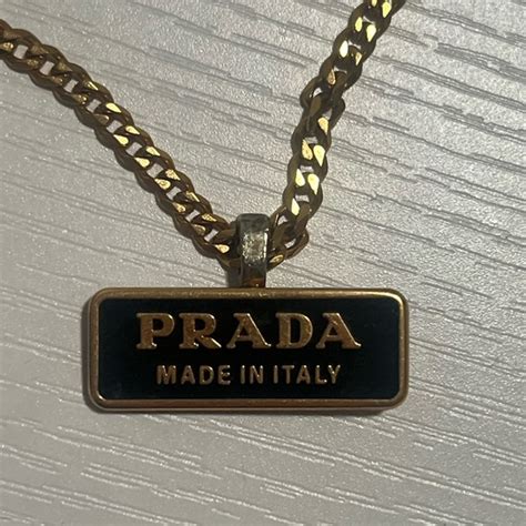 prada reworked necklace